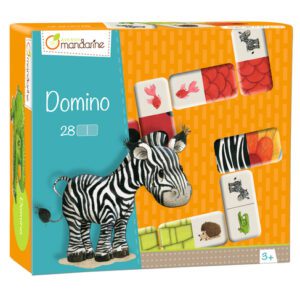 Avenue Mandarine Εκπαιδευτικό παιχνίδι Domino Animals and textures 42764O