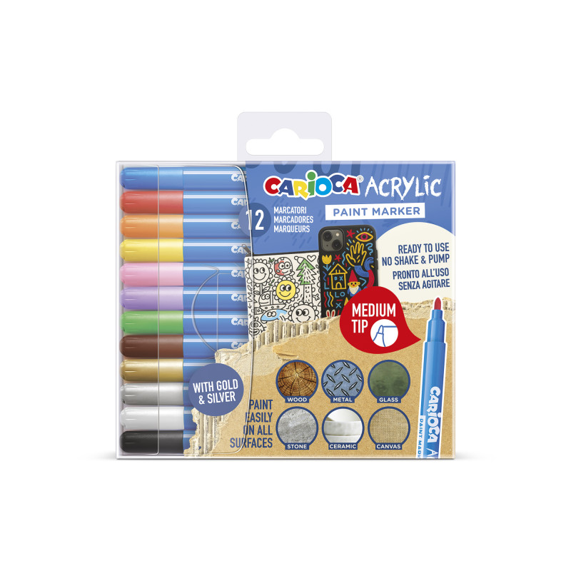 marcatori-acrilici-paint-marker-medium-tip-12-pz