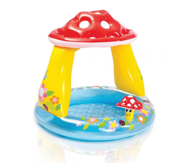 INTEX Πισίνα Mushroom Baby Pool 102X89εκ 57114